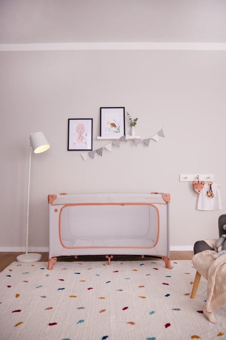 Hauck, Dream N Play Go, łóżeczko turystyczne, dusty mint