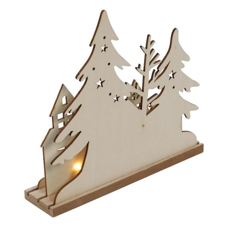 Home Styling Collection, świąteczna lampa stołowa, LED, 20 cm