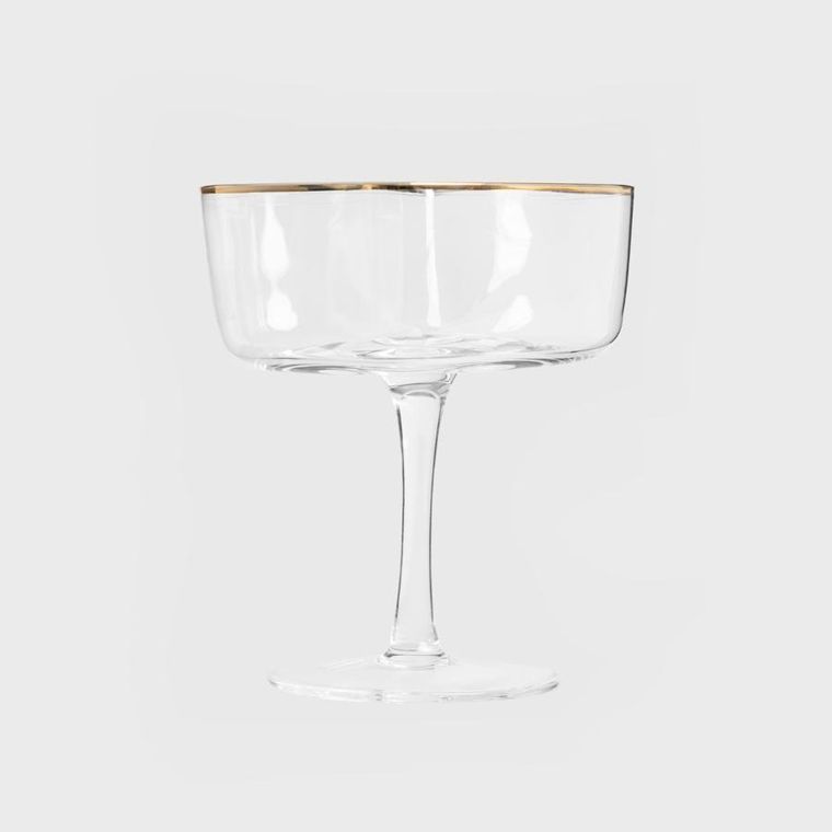 Homla, Amar, kieliszek gładki, na margaritę, w kształcie serca, 180 ml