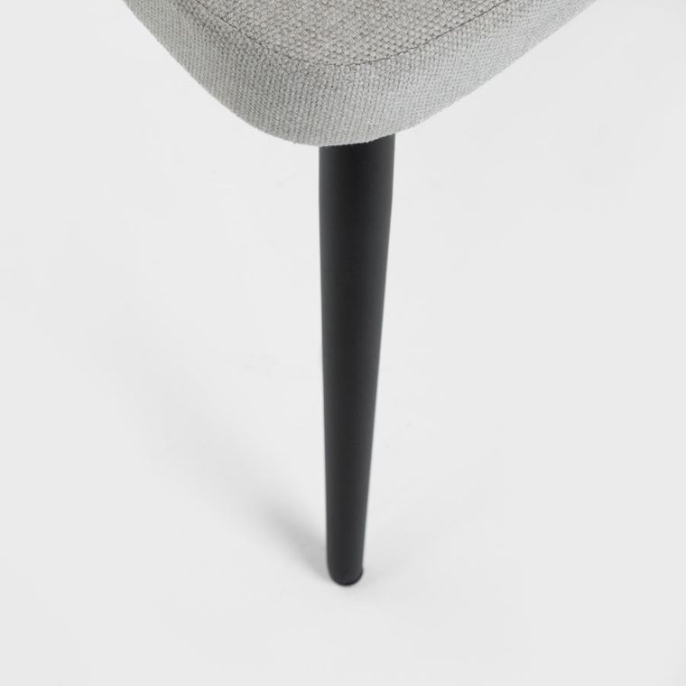 Homla, Helic, krzesło, czarne, 48,5-54,5-76 cm