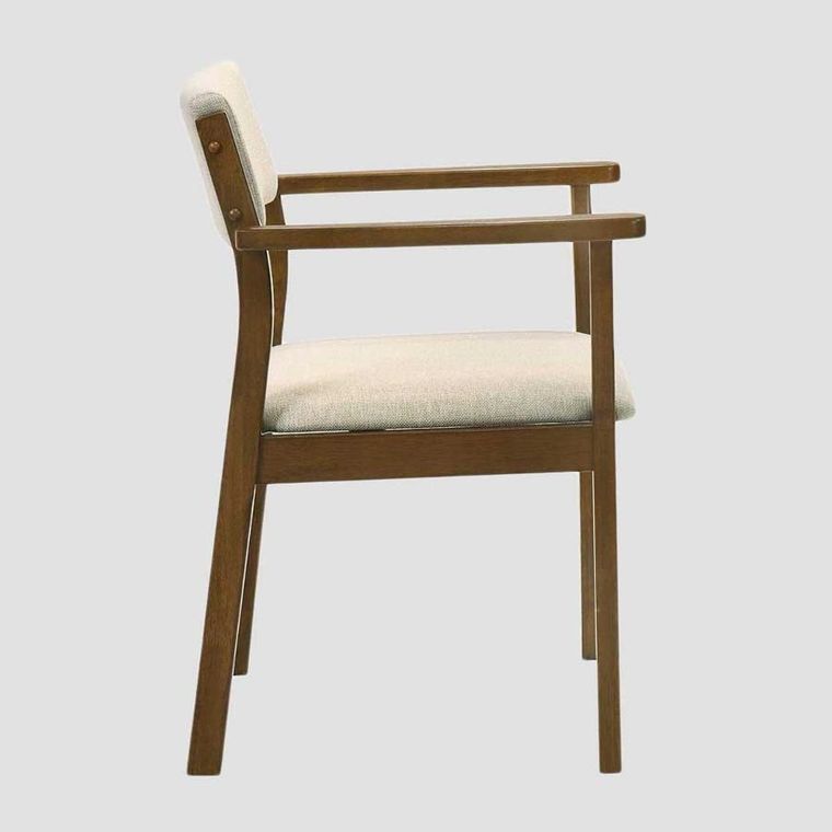 Homla, Pahkel, zestaw 2 krzeseł, z drewna kauczukowego, 56,5-62,5-84,5 cm