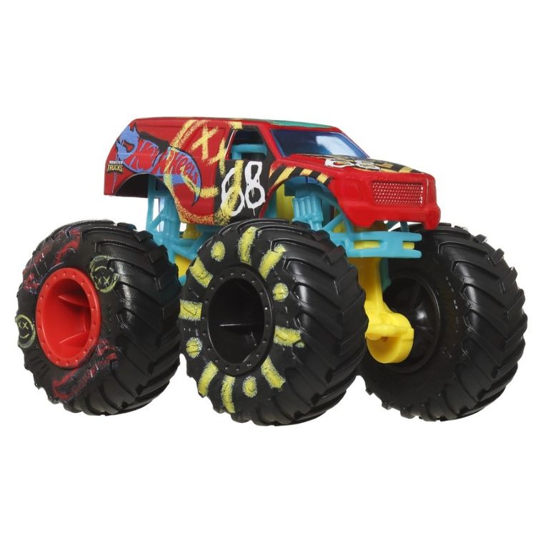 Hot Wheels, Monster Trucks, pojazd, skala 1:64