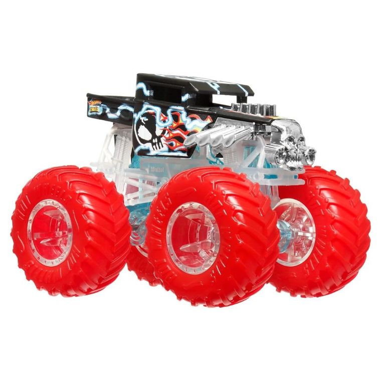 Hot Wheels, Monster Trucks Power Smashers, pojazd, skala 1:64, 1 szt.