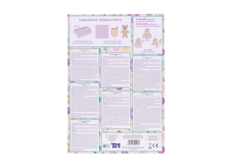 Huggy Luv, Hania, lalka z 5 akcesoriami, interaktywna, miękka