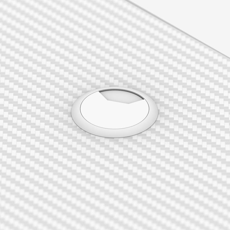 Huzaro, Hero 7.3 White, biurko gamingowe z regulacją wysokości