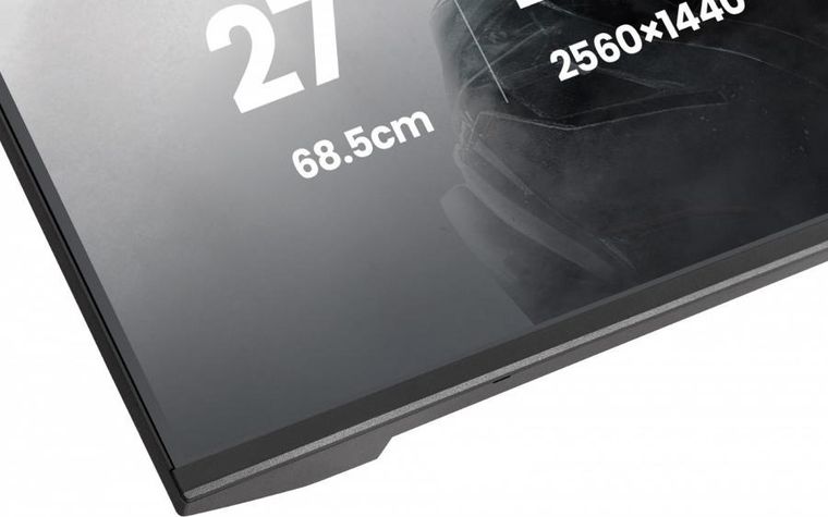 Iiyama, monitor, 27", GB2741QSU-B1 IPS, QHD, 144Hz, 1ms, 2xUSB, Adaptive G-SYNC, HDMI, DP, 350cd, HAS (150) PIVOT