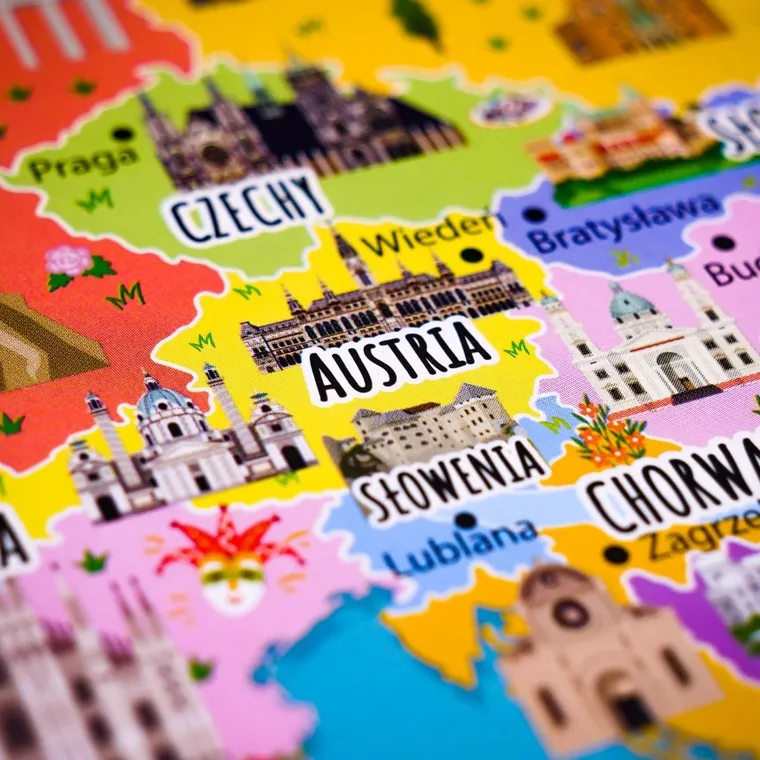 I'm a Genius, Poszukaj i znajdź: Polska i Europa, gra edukacyjna