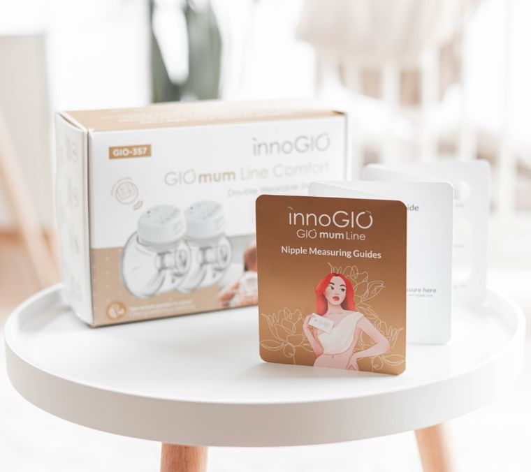 InnoGIO, GIOmumLine Comfort, laktator elektryczny, muszlowy, podwójny