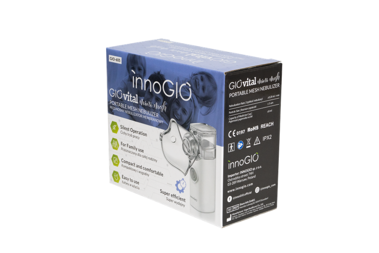 InnoGIO, GIOvital Mini, nebulizator, mesh