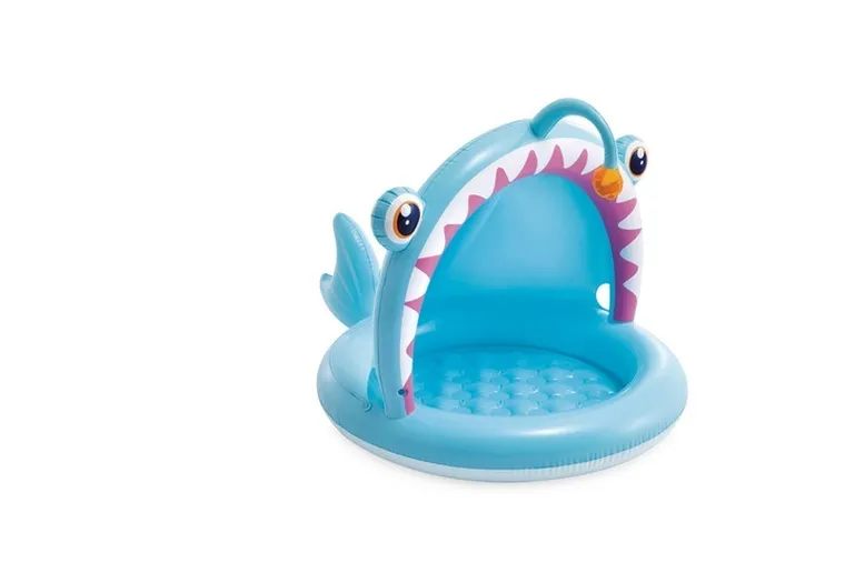 Intex, basen dmuchany z daszkiem, rybka, 127-102-86 cm