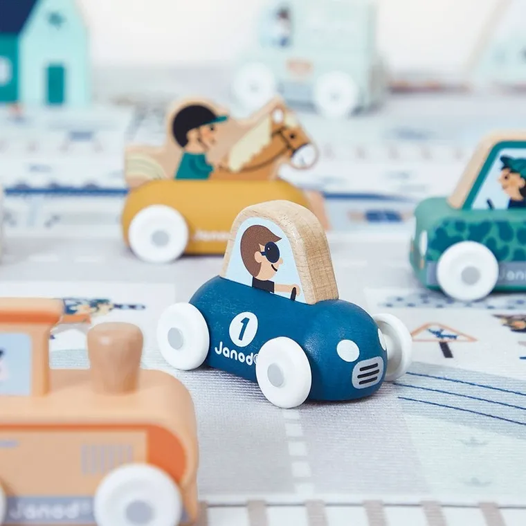 Janod, Cross Roads, Biała Dolina, mata do zabawy z drogą