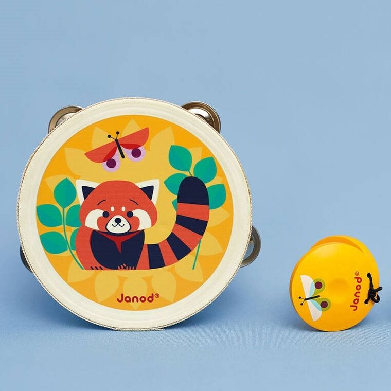 Janod, Gioia, zestaw zabawek muzycznych, 18m+