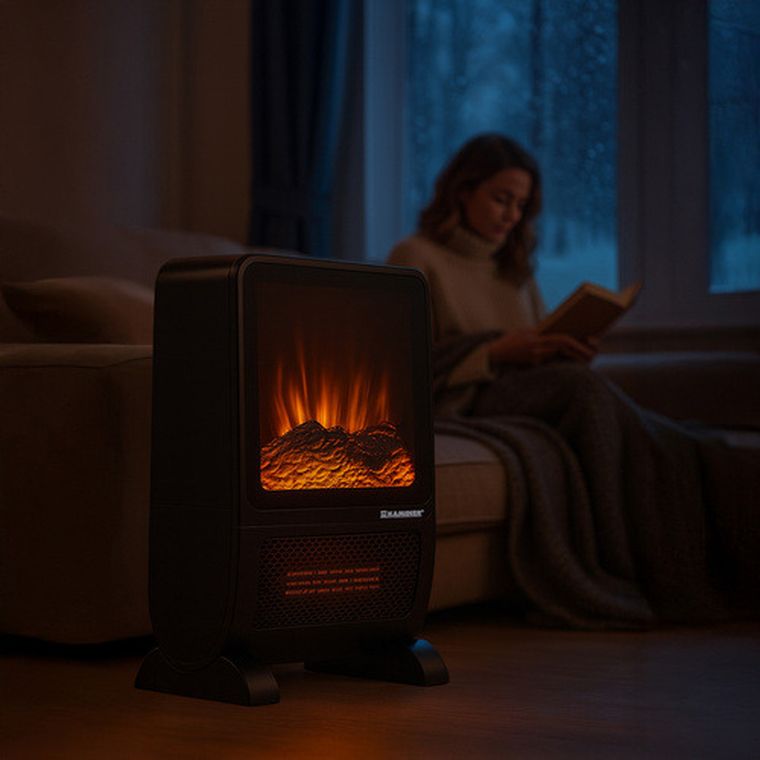 Kaminer, Blazeo, grzejnik z efektem płomienia, 26317