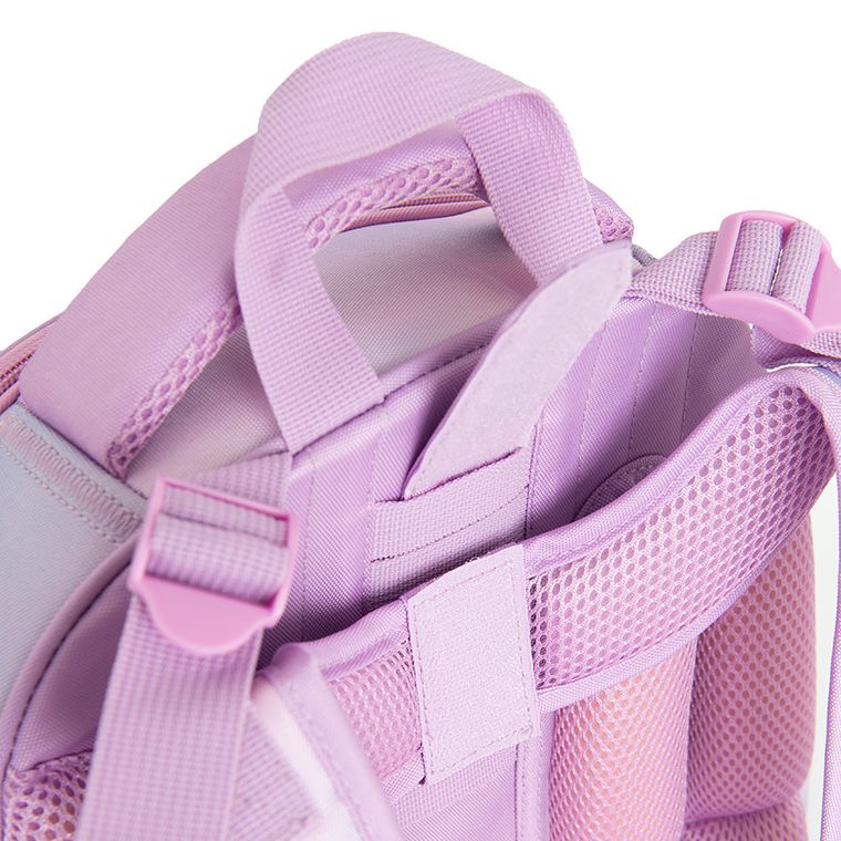 Kayokki, plecak szkolny, 1-komorowy, Jednorożec, fioletowy