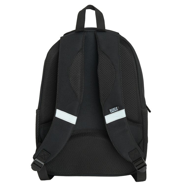 Kayokki, plecak szkolny, 2-komorowy, Basic, czarny