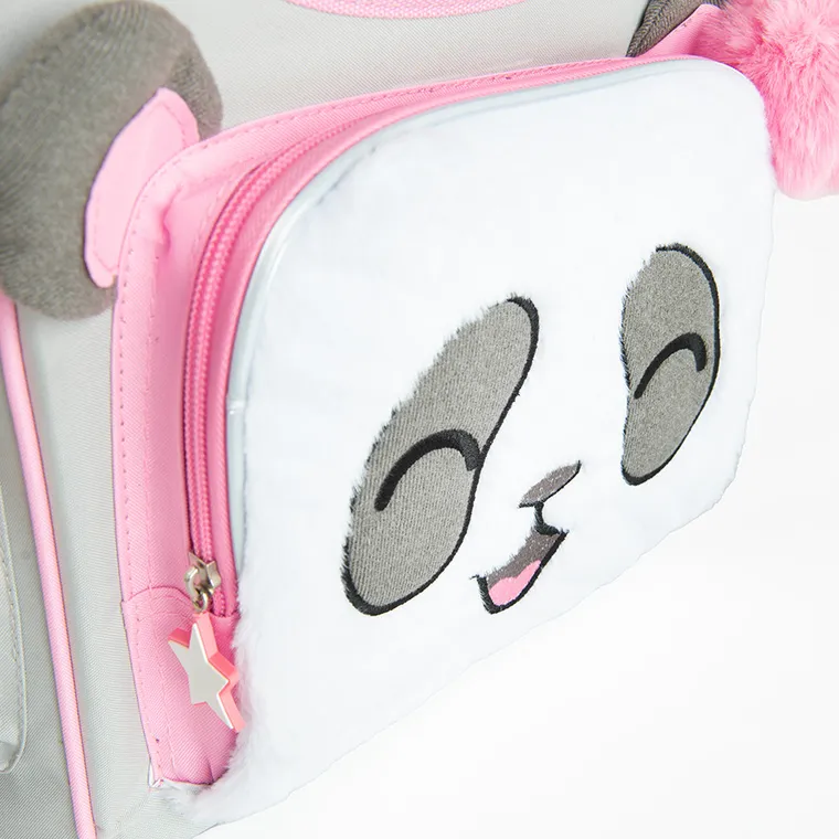 Kayokki, tornister szkolny, Panda szara