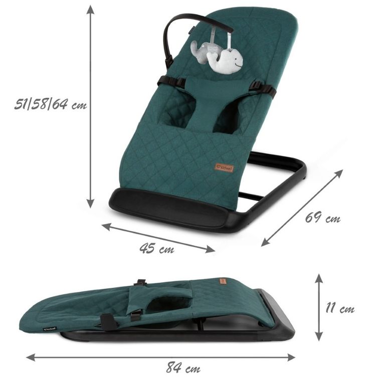 Kidwell, Laro, leżaczek bujaczek, Green Black