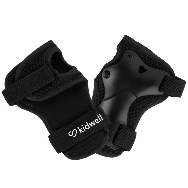 Kidwell, Trix, zestaw ochraniaczy, czarne, rozmiar S