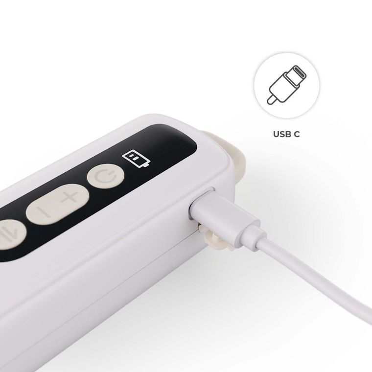 Kinderkraft, Hands-Free, podwójny laktator GentleFlow, gold