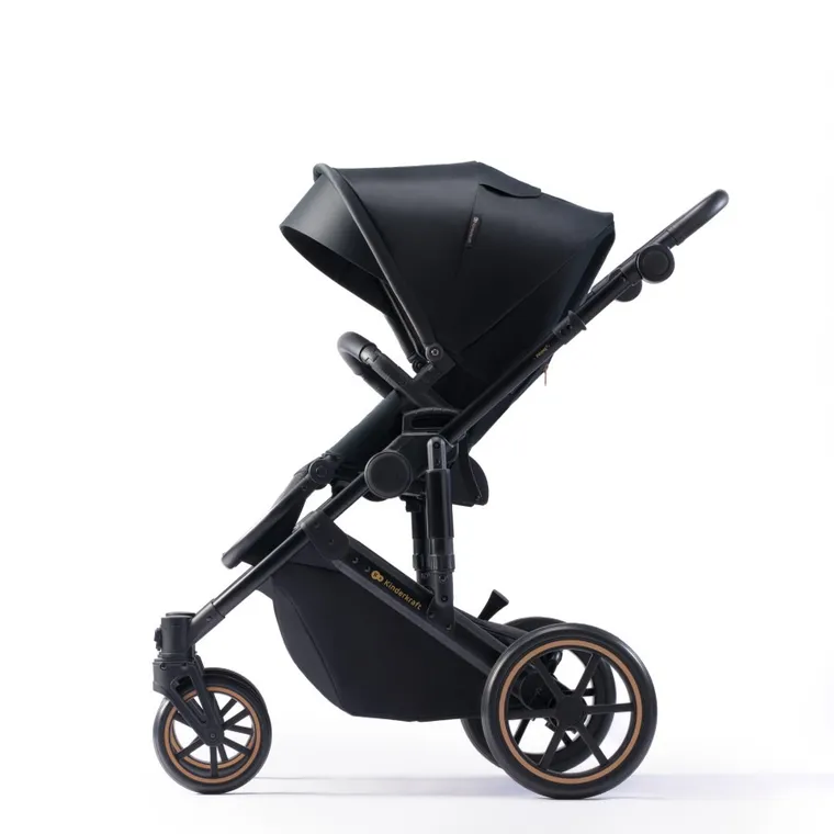 Kinderkraft, Prime 2, wózek wielofunkcyjny, 2w1, Venezian Black