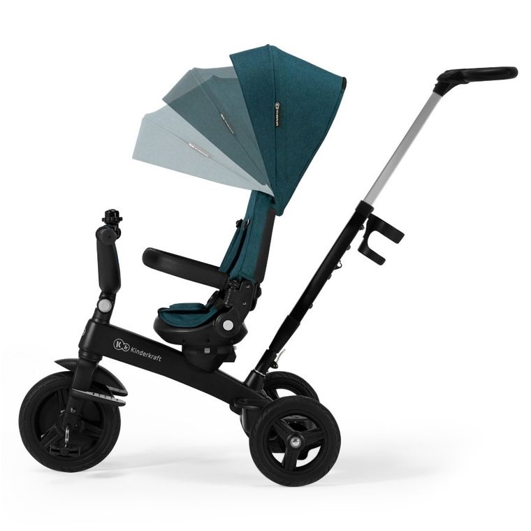 Kinderkraft, Twipper, rowerek trójkołowy, Green