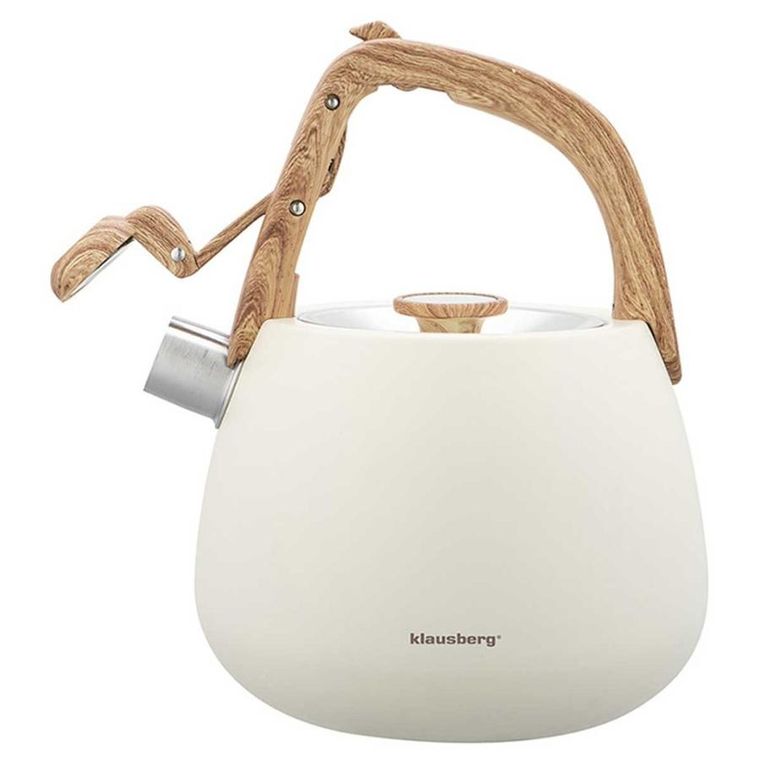 Klausberg, czajnik stalowy z gwizdkiem, 2.5l