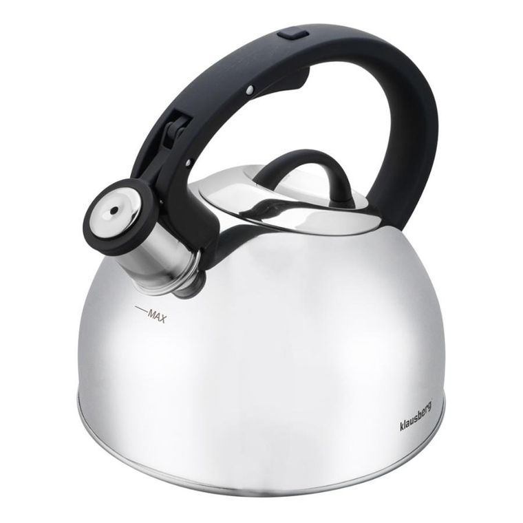 Klausberg, czajnik z gwizdkiem, stalowy, 2,5l, KB-7910