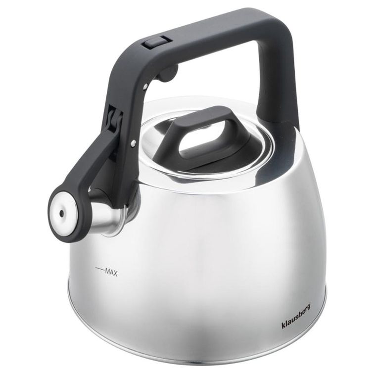 Klausberg, czajnik z gwizdkiem, stalowy, 2,5l, KB-7914