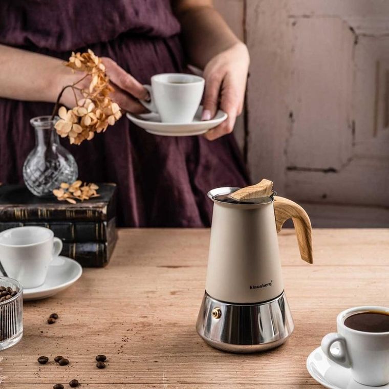 Klausberg, zaparzacz do kawy, na indukcję, 200 ml, KB-7994