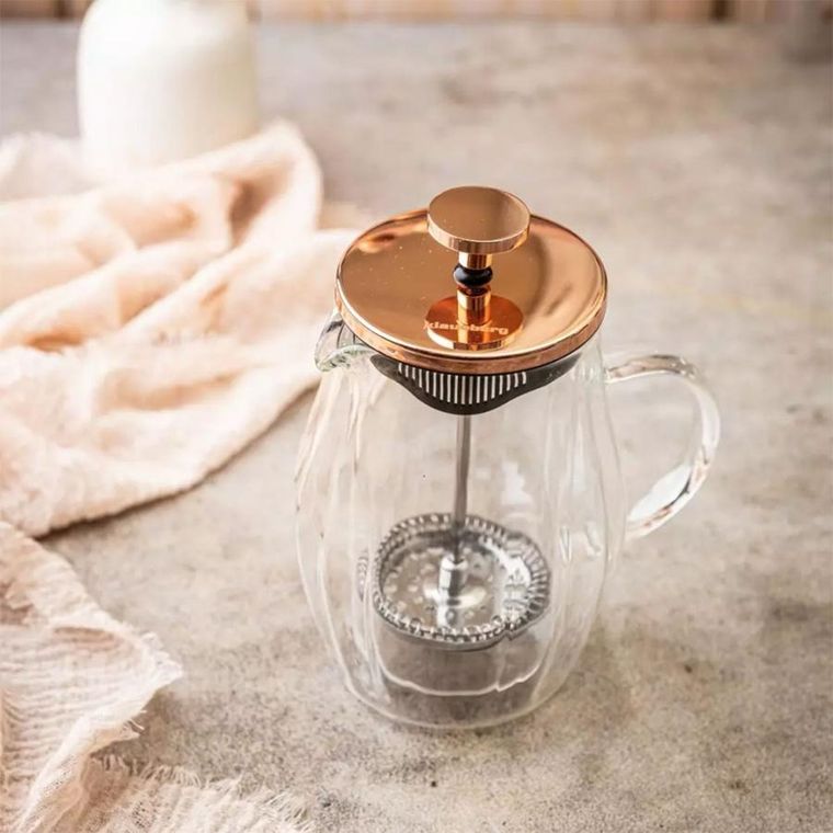 Klausberg, zaparzacz tłokowy do kawy/herbaty, termiczny, 350 ml