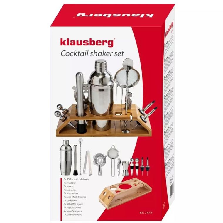 Klausberg, zestaw barmański do drinków, KB-7654