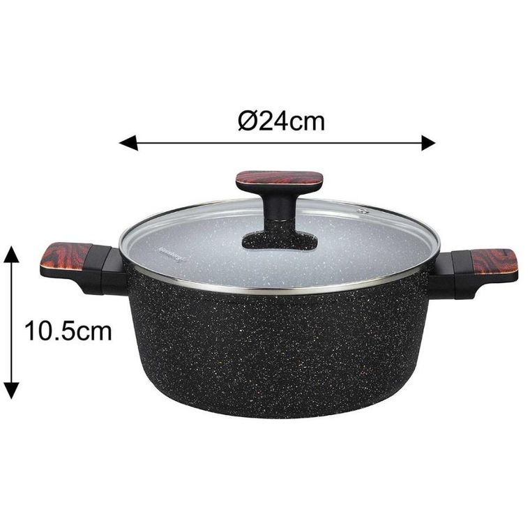 Klausberg, zestaw garnków marmurkowych, 12 elementów