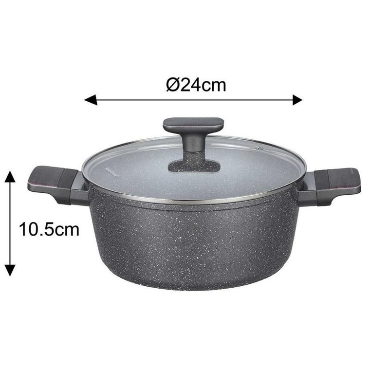 Klausberg, zestaw garnków marmurkowych, 12 elementów