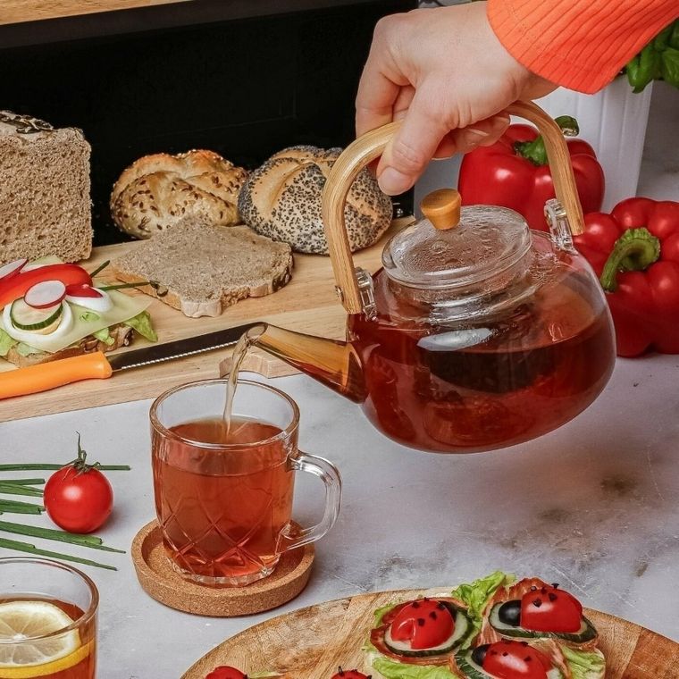 Könighoffer, Bario, dzbanek do herbaty z zaparzaczem, 0,9 l