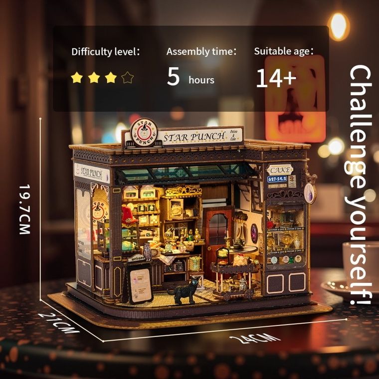 Know Me, Magiczna Kawiarnia, puzzle 3D