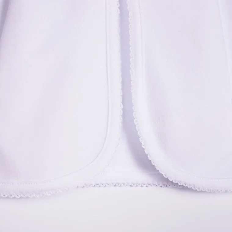 Komplet dziewczęcy 5-częściowy, biały, Nicol