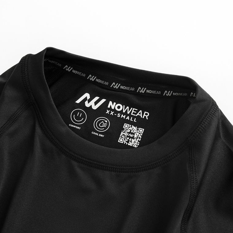 Koszulka treningowa z długim rękawem z technologią Cool Dry NOWEAR