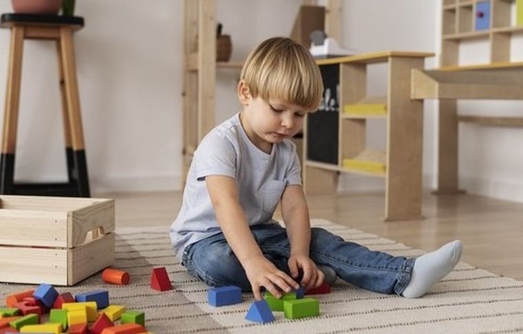 Kruzzel, klocki drewniane. 100 elementów