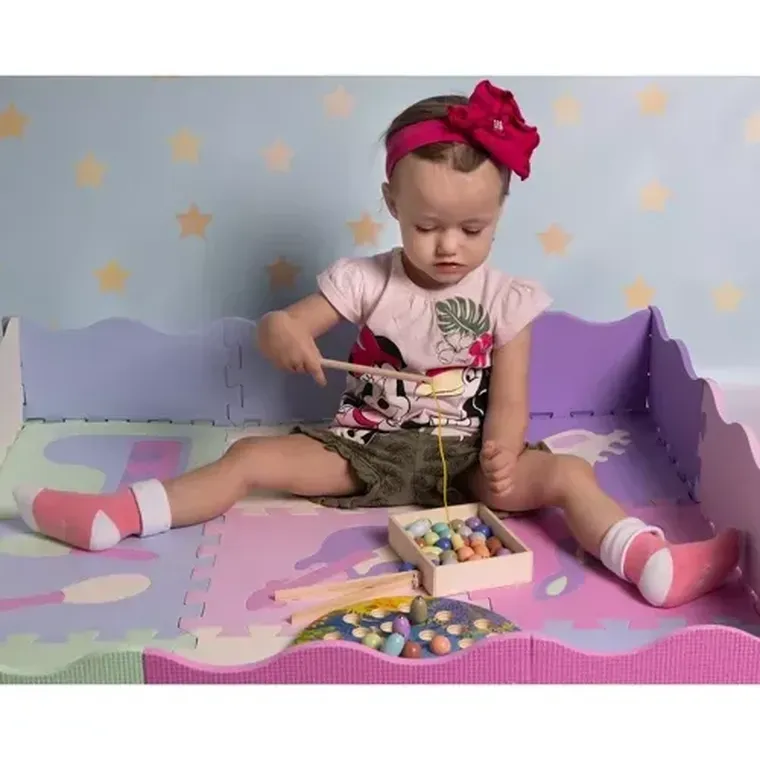 Kruzzel, Łowienie rybek, drewniana gra zręcznościowa