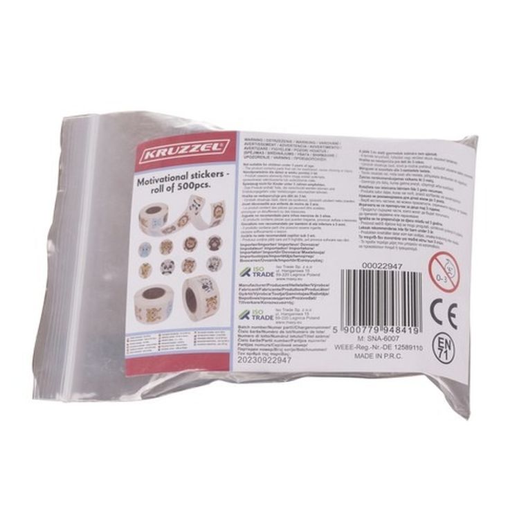 Kruzzel, naklejki motywacyjne