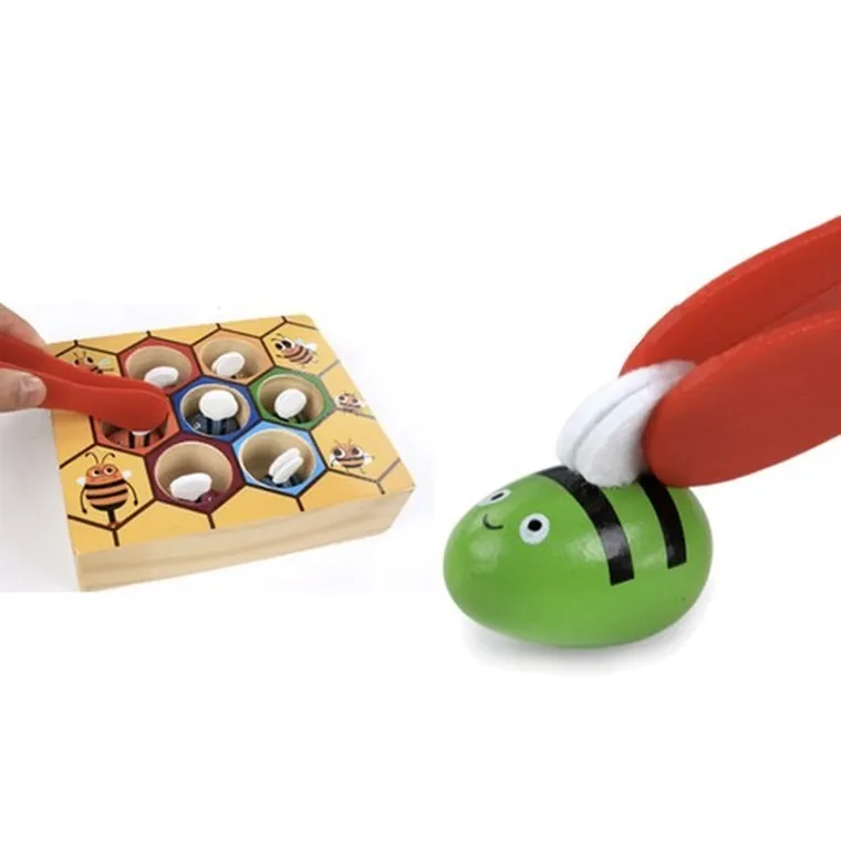 Kruzzel, plaster miodu, drewniana gra zręcznościowa