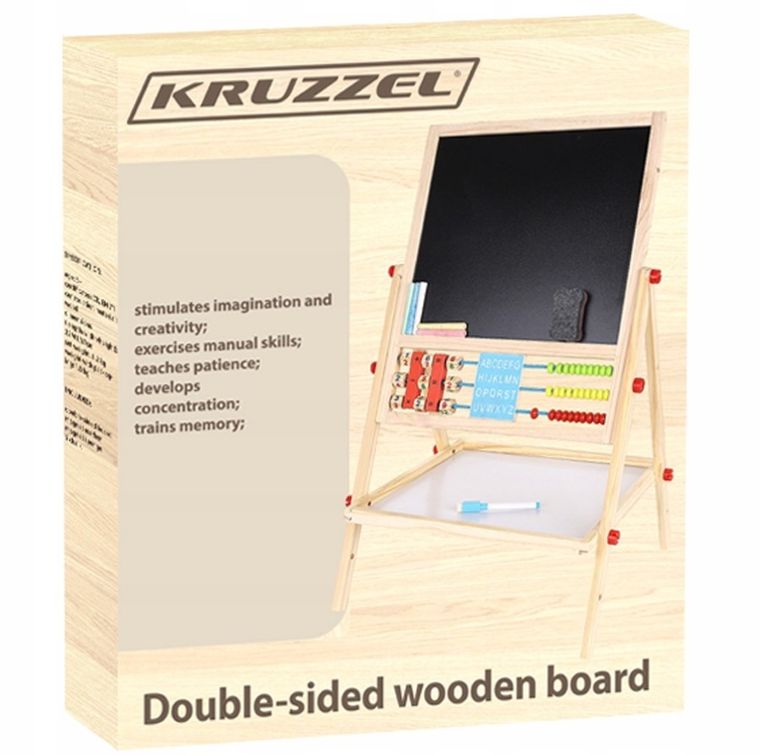 Kruzzel, tablica magnetyczna, dwustronna