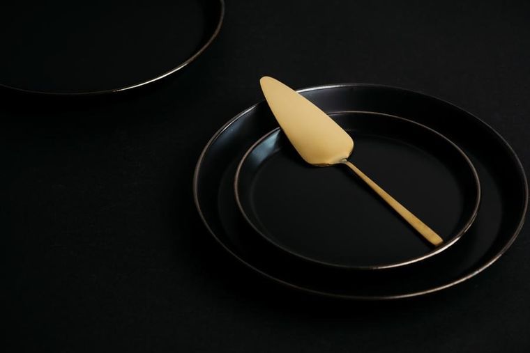 Kulig, Piano, komplet łyżeczek do herbaty, Gold, 6 szt.