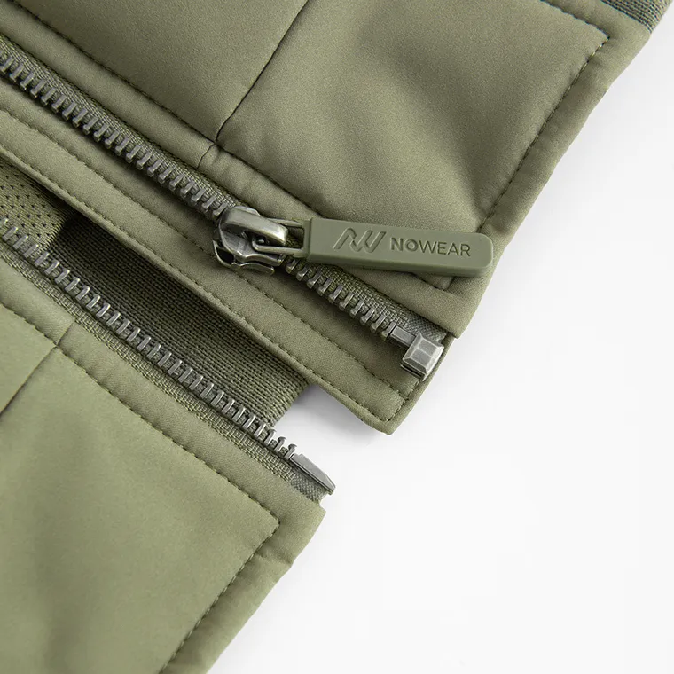 Kurtka przejściowa z kapturem o kroju oversize NOWEAR