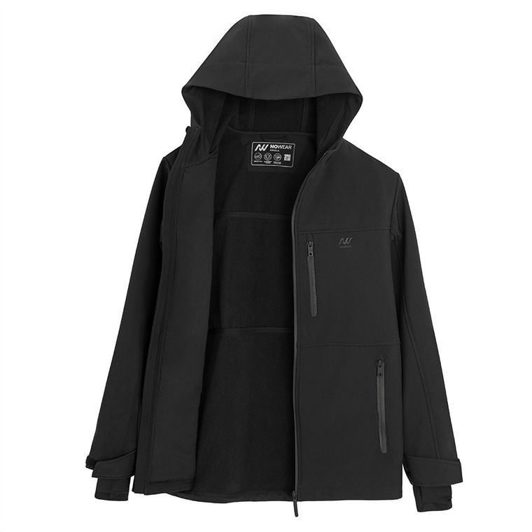 Kurtka softshell oversize z warstwą memory foam NOWEAR