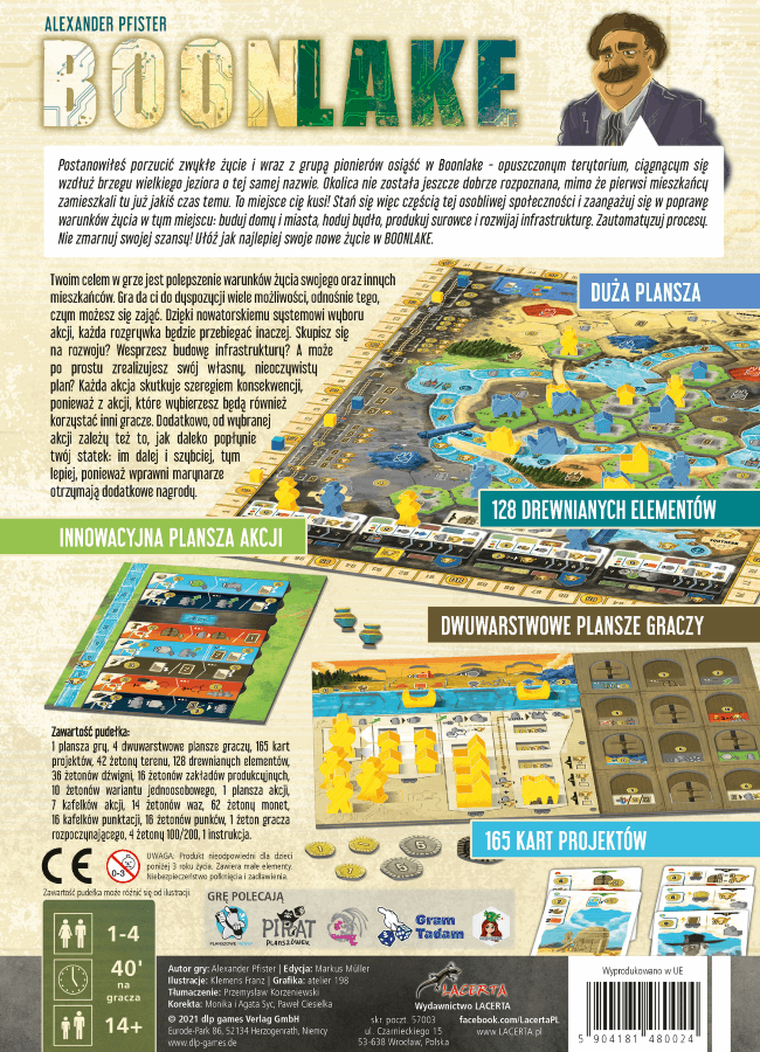 Lacerta, Boonlake, gra strategiczna