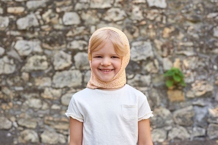 Lassig, Flexi Loop Smile, wielofunkcyjna chusta, grey