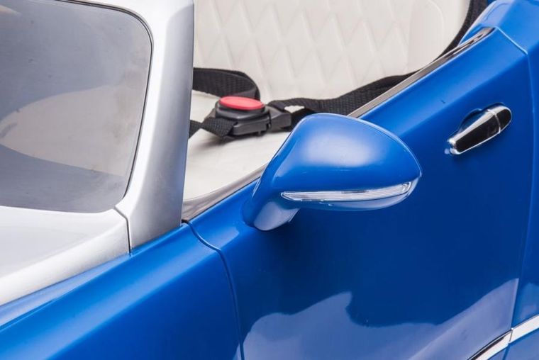 Lean Cars, Bentley Mulsanne, pojazd na akumulator, niebieski lakierowany