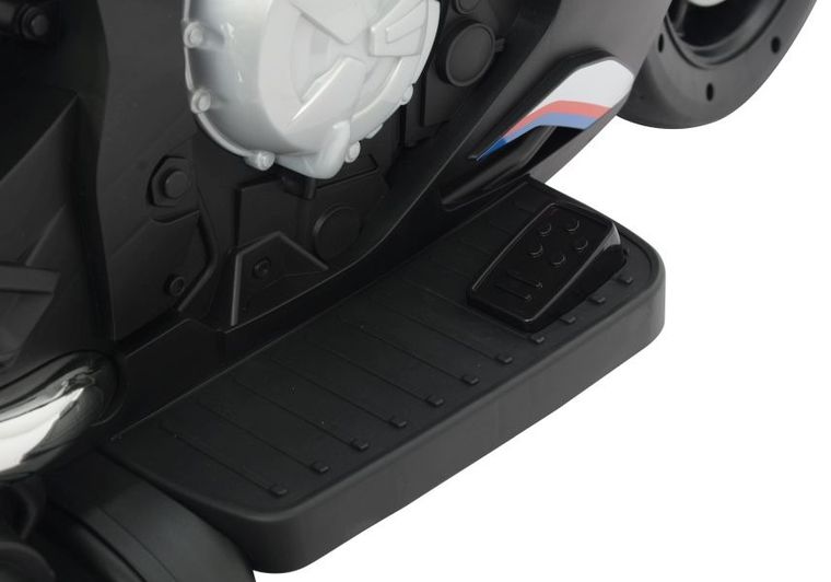 Lean Cars, BMW S1000RR, motor trójkołowy, pojazd na akumulator, biały