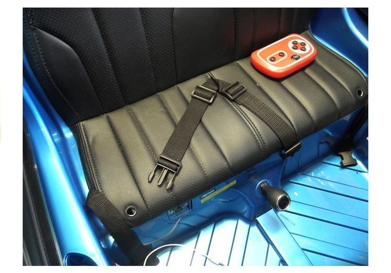 Lean Cars, BMW X6M, pojazd na akumulator, czerwony